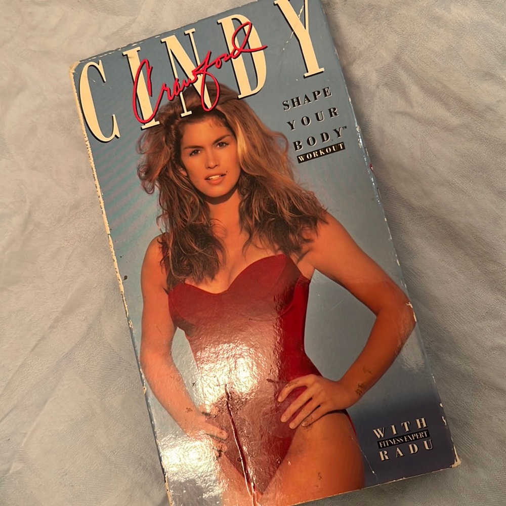CINDY CRAWFORD VHS workout